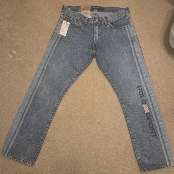 Polo Ralph Lauren Polo Sport Vintage Varick Slim Jeans 33x30